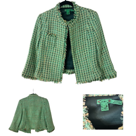 Tibi Jackets & Blazers - Tibi Tweed Wool Blazer